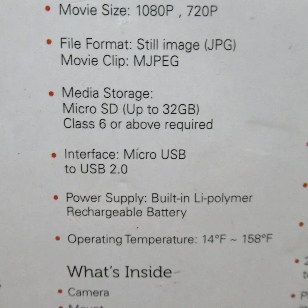 Polaroid PD-E53H 1080P Dash Cam